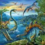 Puzzle Farmecul Dinozaurilor, 3X49 Piese Ravensburger - 1